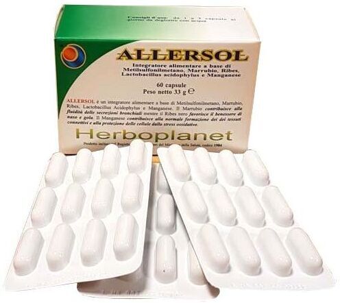 Herboplanet Allersol Blister 60 Capsules