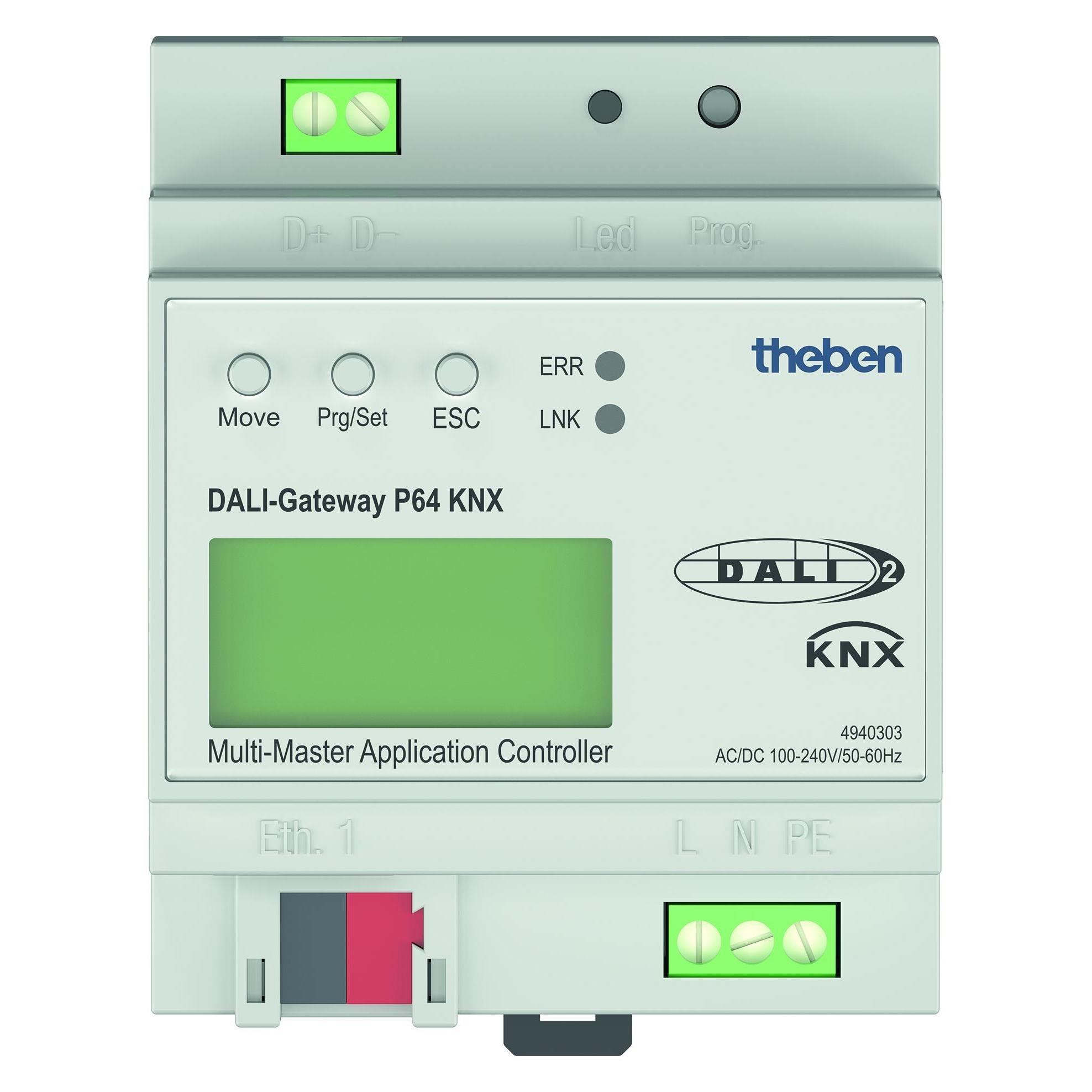 Theben DALI-Gateway P64 KNX (4940303)