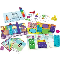 Learning Resources MathLink-Steckwürfel Aktivitätsset 1-10 (Englisch, 3 - 5 Jahre)