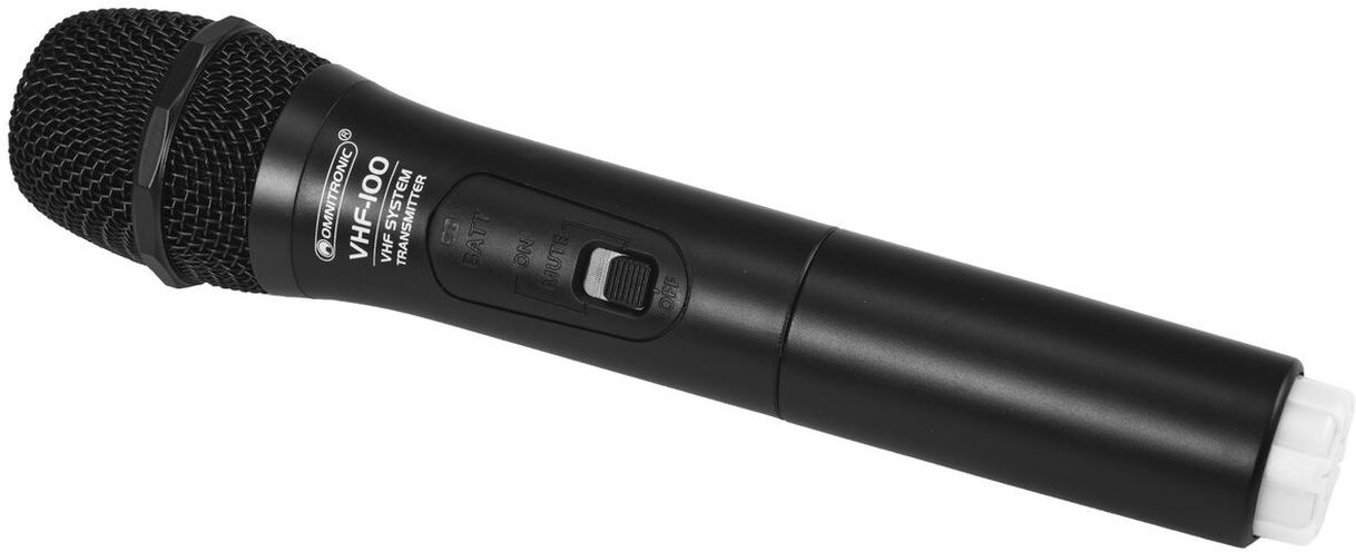 OMNITRONIC VHF-100 Microphone à main 205.75MHz - Microphones vocaux