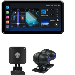 AlienRider M2 Pro Motorrad Multimediasystem + Kameras + Wave-Radar