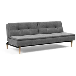 INNOVATION LIVING Schlafsofa Dublexo Styletto hell Stoff Grau Charcoal