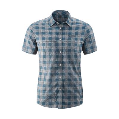 Radtrikot GONSO "Don", Herren, Gr. S, blau (königsblau), 97% Polyester, 3% Elastan, Rundhals, Trikots, Hohe Bewegungselastizität durch Jerseyeinsatz