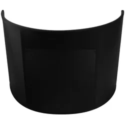 Omnitronic Wechselcover für Curved Mobile Event Stand schwarz, DJ Möbel, Schwarz