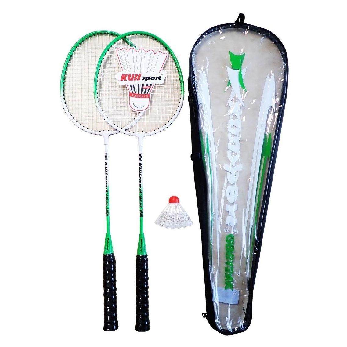 Kubi Sport Kubisport Rakietki Paletki do Badmintona Zestaw Pokrowiec Lotka KUBISPORT 2 szt. (78199919)
