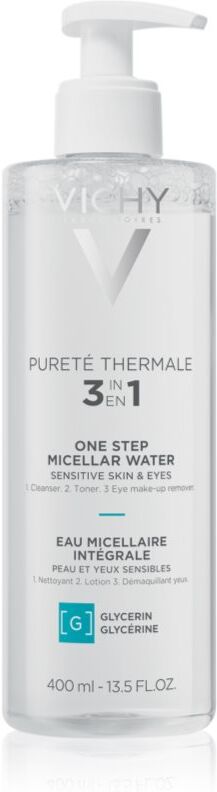 Vichy Pureté Thermale mineralisches Mizellenwasser für empfindliche Haut 400 ml