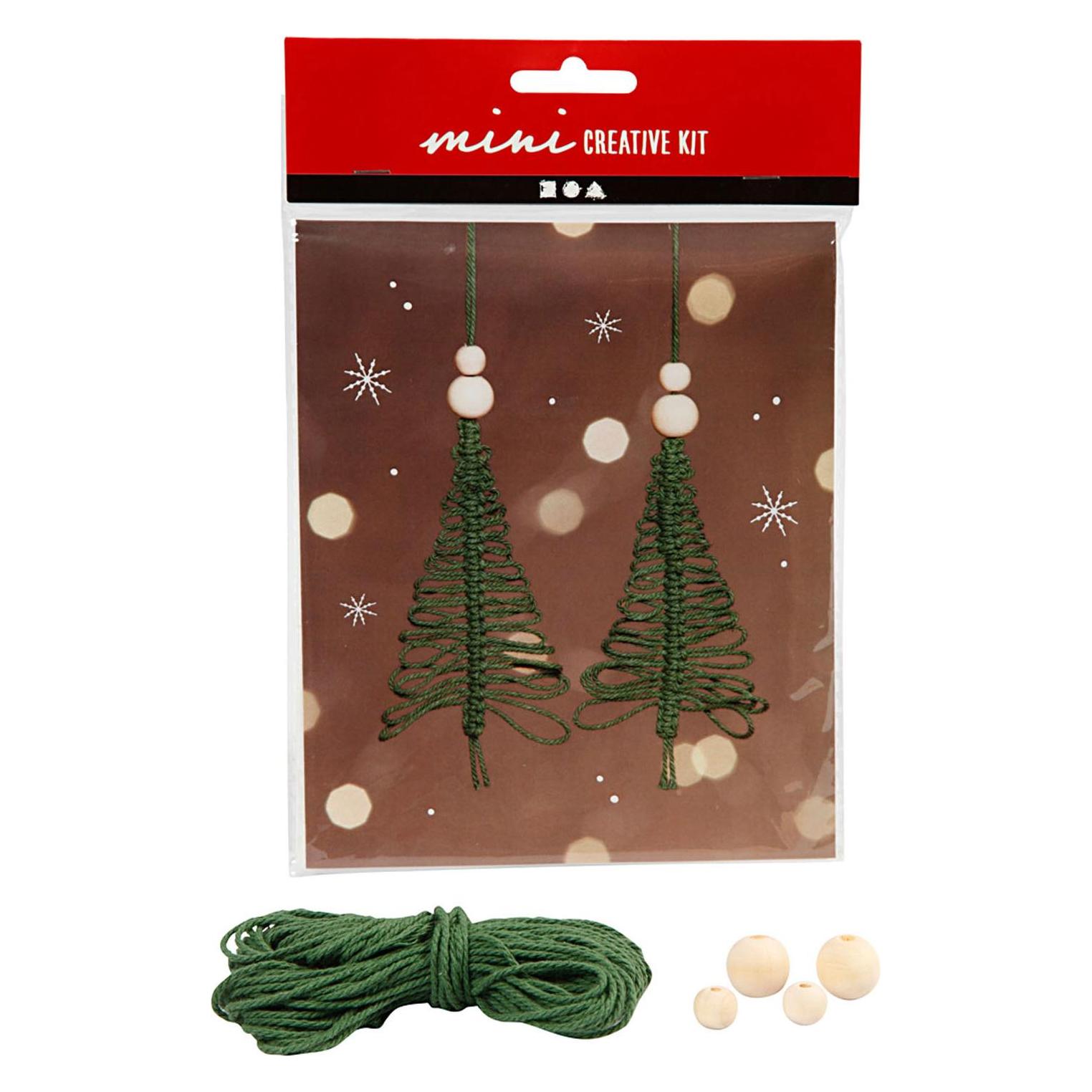 Creativ Company Bastelset Mini Tannenbaum 2 Stück (977411)