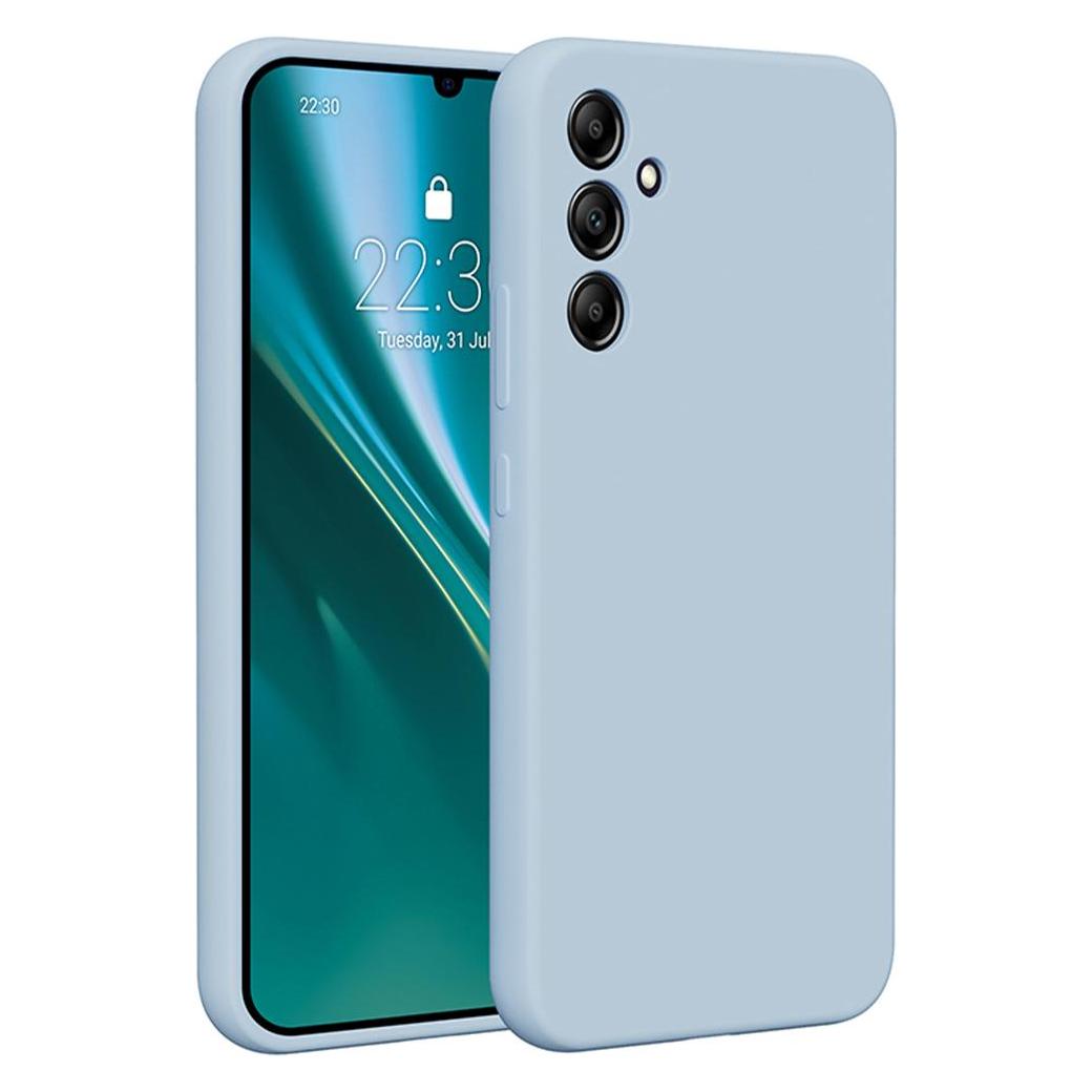 Etteri Silikonhülle für Samsung Galaxy A34 5G hellblau (Samsung Galaxy A34 5G) (46455227)