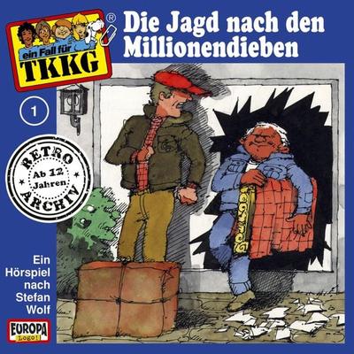 TKKG - Folge 01: Die Jagd nach den Millionendieben - H.G. Francis, Audio, 4064066623111