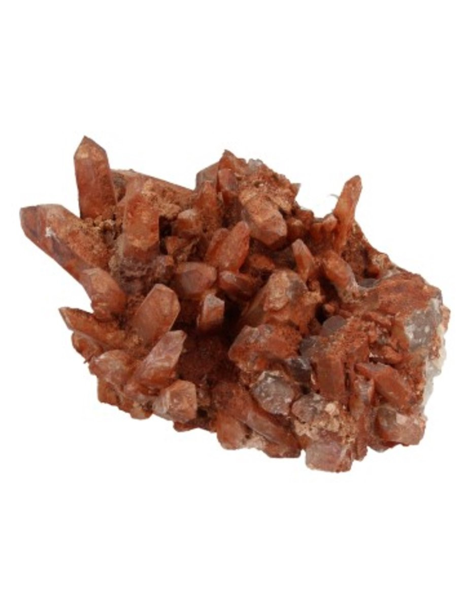 Rood bergkristal ruw 10-30 gram