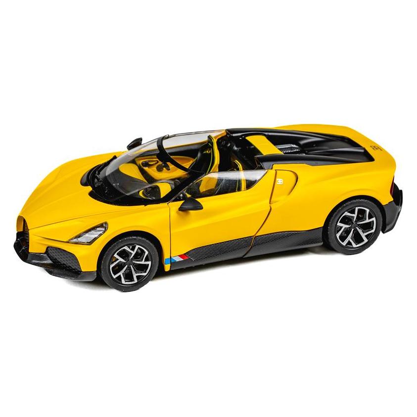 Toymax Bugatti Mistral 1:24 die-cast, yellow (471375)