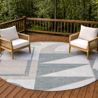 Addison Rugs Machine Washable Indoor/ Outdoor Modern Crowley Chantille Rug