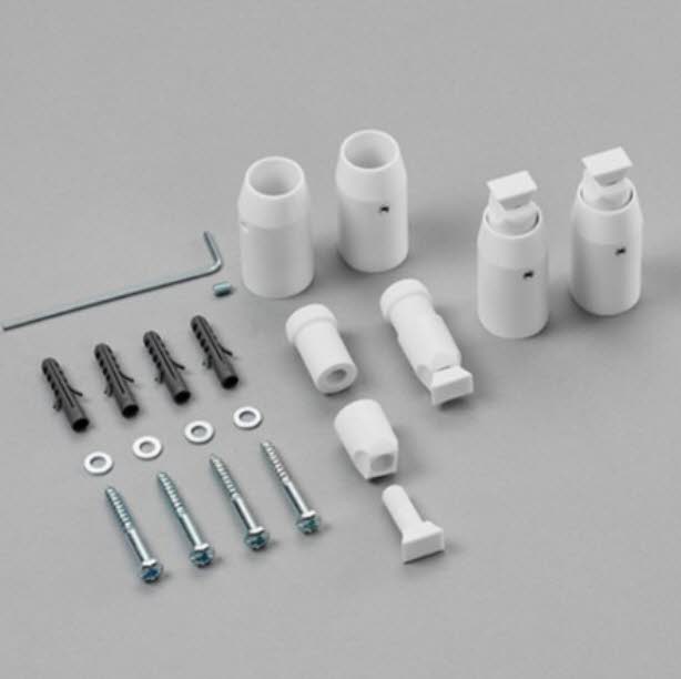 Zehnder wall mounting set for Zehnder Universal electric 954001