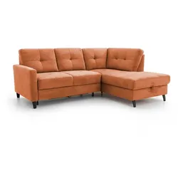 sit & more Ecksofa Valona Stoff Terra