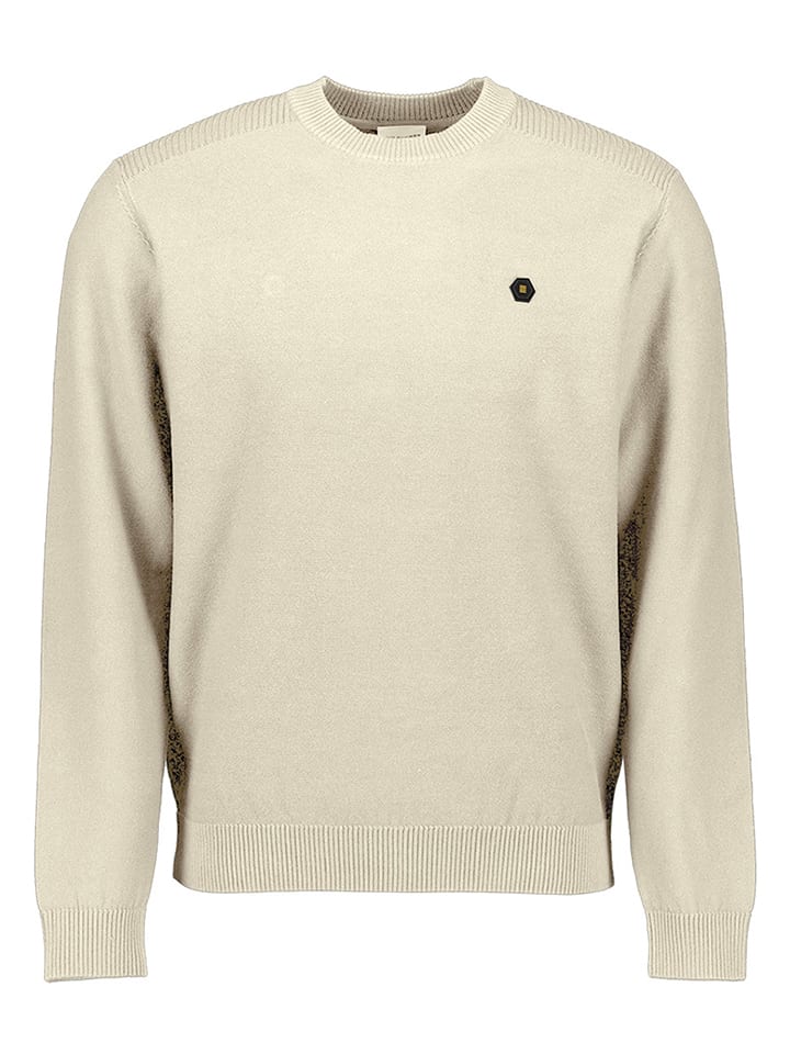 No Excess Pullover in Creme - XL