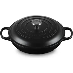 Le Creuset Gourmet Profitopf Sig, Pfanne + Kochtopf, Schwarz