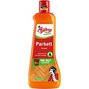 Poliboy Holzreiniger Parkett, Konzentrat, für innen, versiegeltes & gewachstes Holz, 500ml