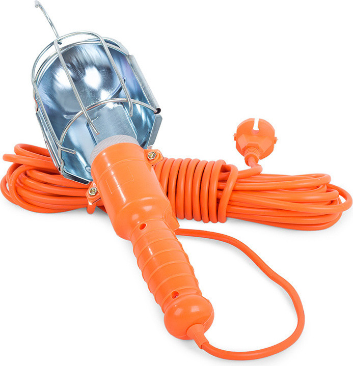 Verk 11016 Werkplaatslamp met haak en 10 meter snoer