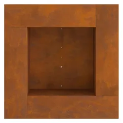 vidaXL, Feuerschale, Marmonin (60 cm)