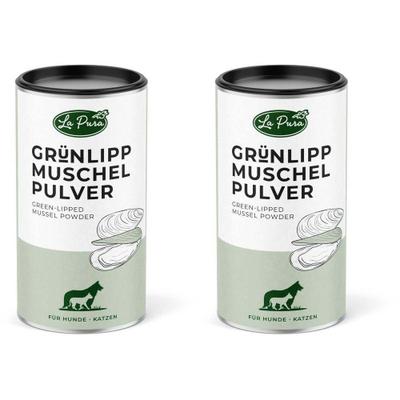 Lapura Grünlippmuschelpulver f.Hunde/Katzen 2x 2x250 g Pulver