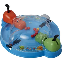 Hasbro Gaming Hippos Gloutons Édition Voyage (Französisch, 2 Spieler)