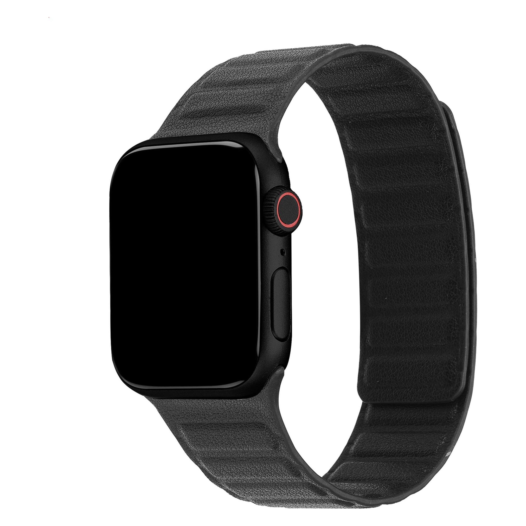 Accezz Magnetisches Echthautarmband (44 mm, 45 mm, 46 mm, 49 mm, Echtes Leder) (SH00092810)