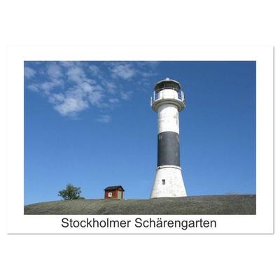 Stockholmer Schärengarten (Tischkalender 2026 DIN A5 quer), CALVENDO Monatskalender