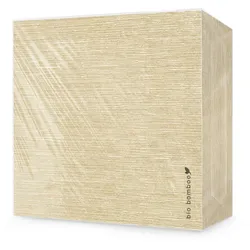 Bio Bamboo® – Einwegserviette, 40 x 40 cm, extrem weich, kompostierbar, Bambusviskose, 600 Stück, taupe