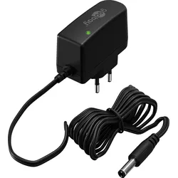 GOOBAY 64978 - Steckernetzteil, 12 W, 12 V, 1 A, stabilisiert