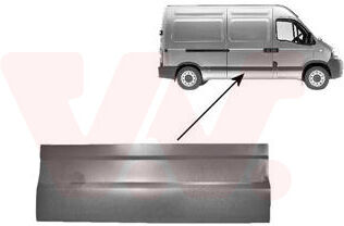 Van Wezel Tür, Karosserie 4387175 Schiebetür