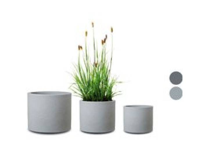 SCHEURICH Pot à plantes « Riva », plastique, rond