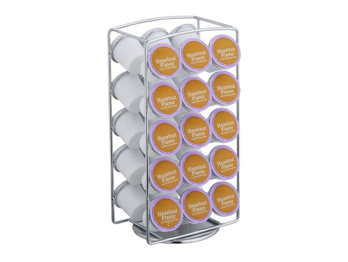 Kapselhalter für 30 K-Cups Silber