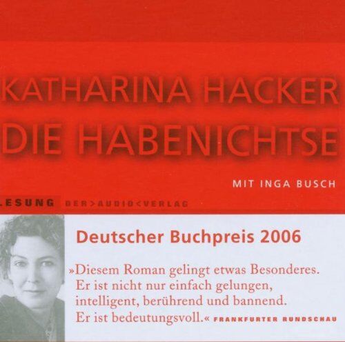 Katharina Hacker - Die Habenichtse - Preis vom 30.09.2026 09:01:18 h
