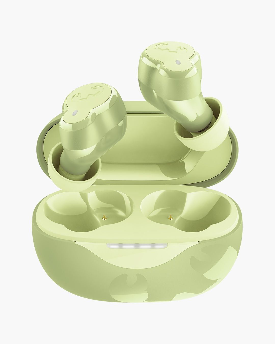 Fresh n Rebel In-Ear Bluetooth Kopfhörer kabellos 7 h Laufzeit USB Typ-C Twins Breez (Grün) 00231806
