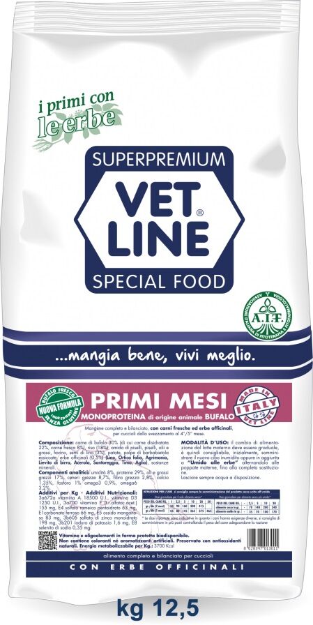 Olistika Srl Vet Line Primi Mesi Bufa12,5kg