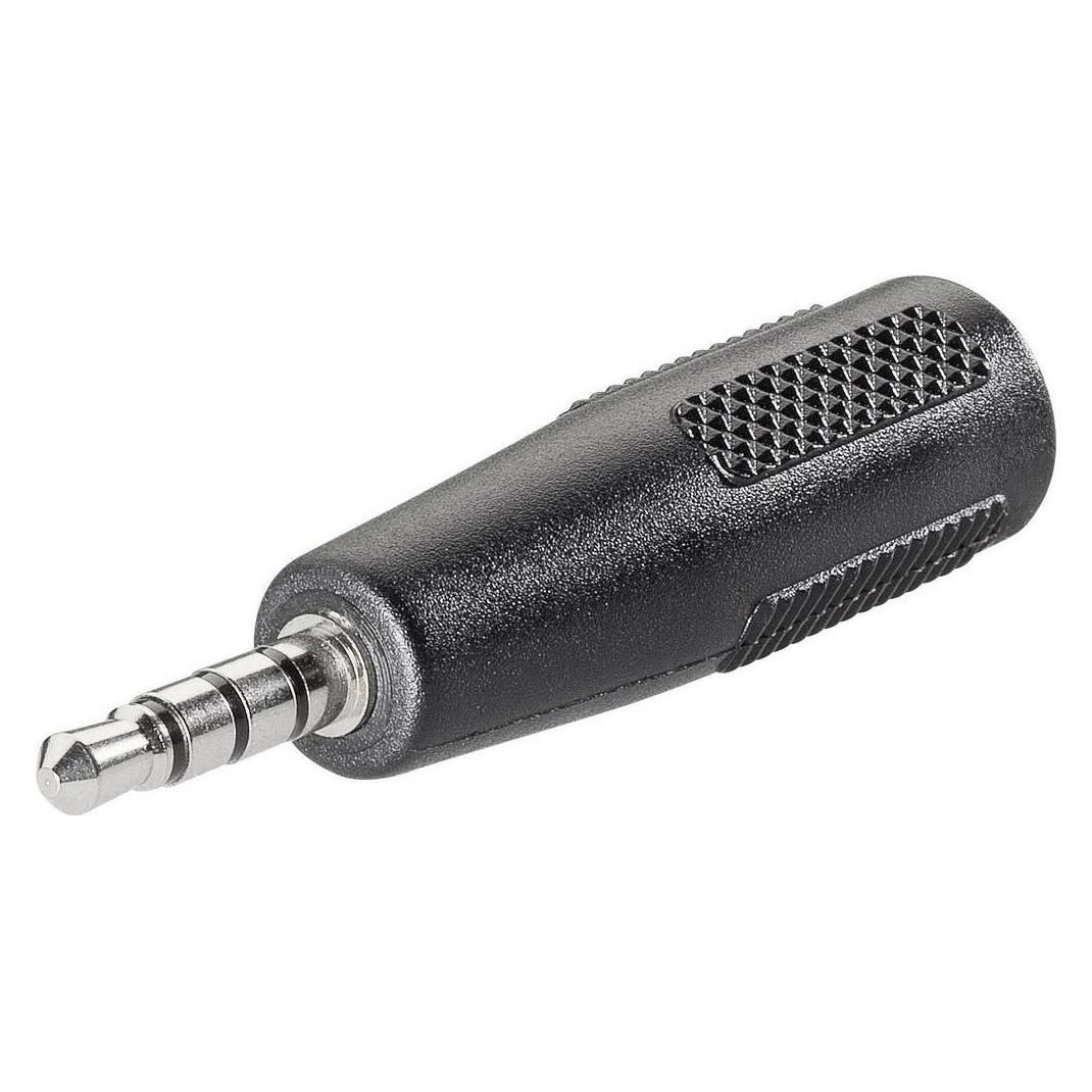 BKL Electronic BKL Klinken-Adapter (Stereo) Klinkenstecker 3.5 mm auf Klinkenbuchse 2.5 mm, 4polig (Klinkenadapter) (1102058)