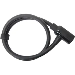 CONTEC Kabelschloss PowerLoc 85 cm schwarz Ø 12 mm, Sicherheitsstufe: 6