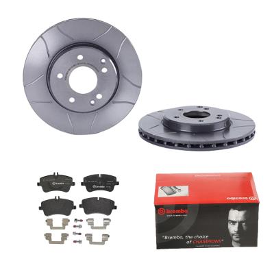BREMBO Bremsensatz, Scheibenbremse 1420-54690 Vorderachse Geschlitzt 288mm 25mm für Mercedes