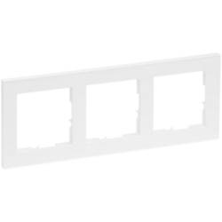 Legrand 765183 SEANO+3-fach Rahmen in der Farbausführung Ultrawei