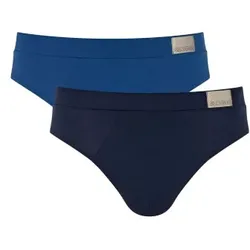 Sloggi 2P For Men GO Natural Brief Blau Baumwolle Large Herren