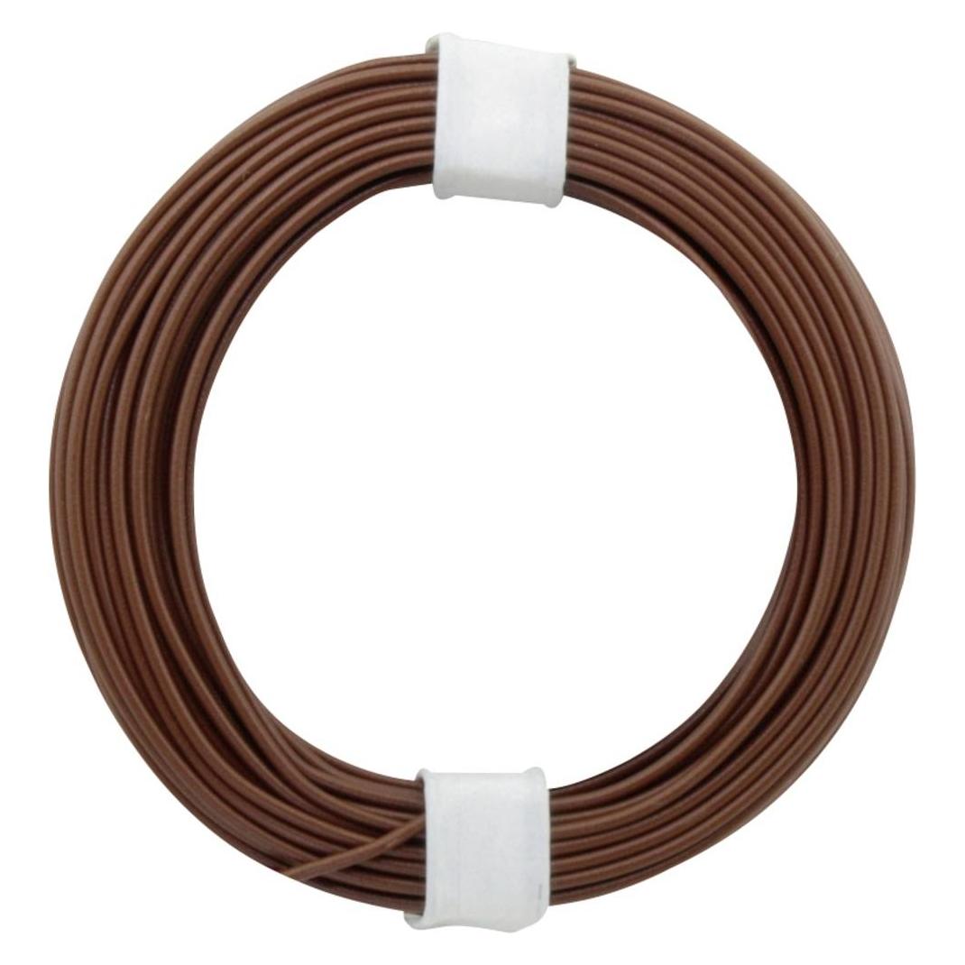 Donau Kupferschalt-Litze 10m Braun (10 m) (118-8)