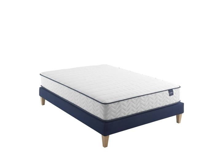 Ensemble matelas ressorts, sommier et pieds Rêve 300 - SOMEO 160x200