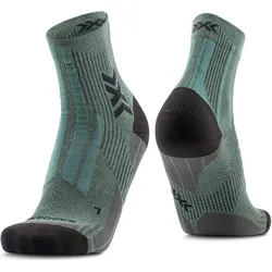 X-Bionic, Unisex, Sportsocken, Hike Perform Natural Ankle (35 - 38), Grün, Pink, Schwarz