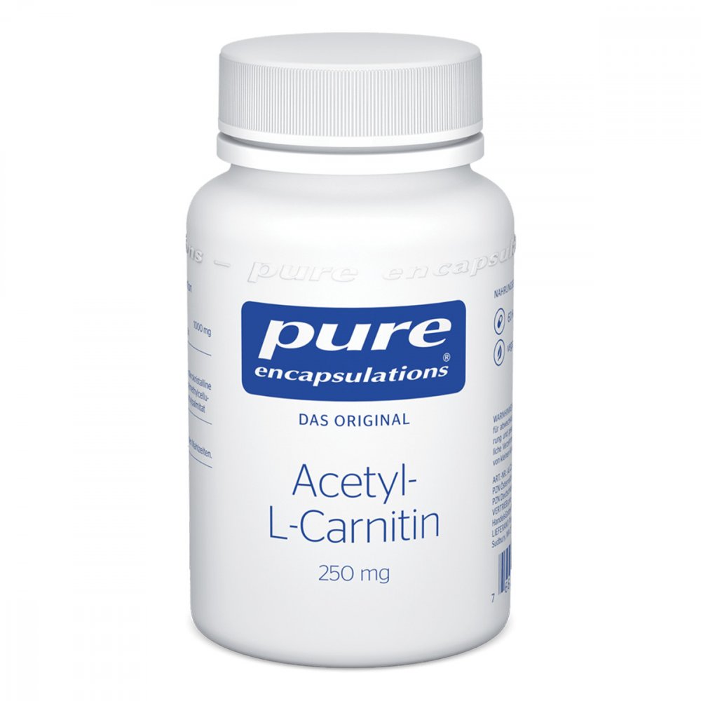 pro medico GmbH Pure Encapsulations Acetyl L Carnitin 250mg Kapsel (n) 00205400