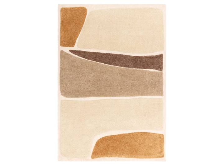 Tapis de salon moderne orange 200x290 cm
