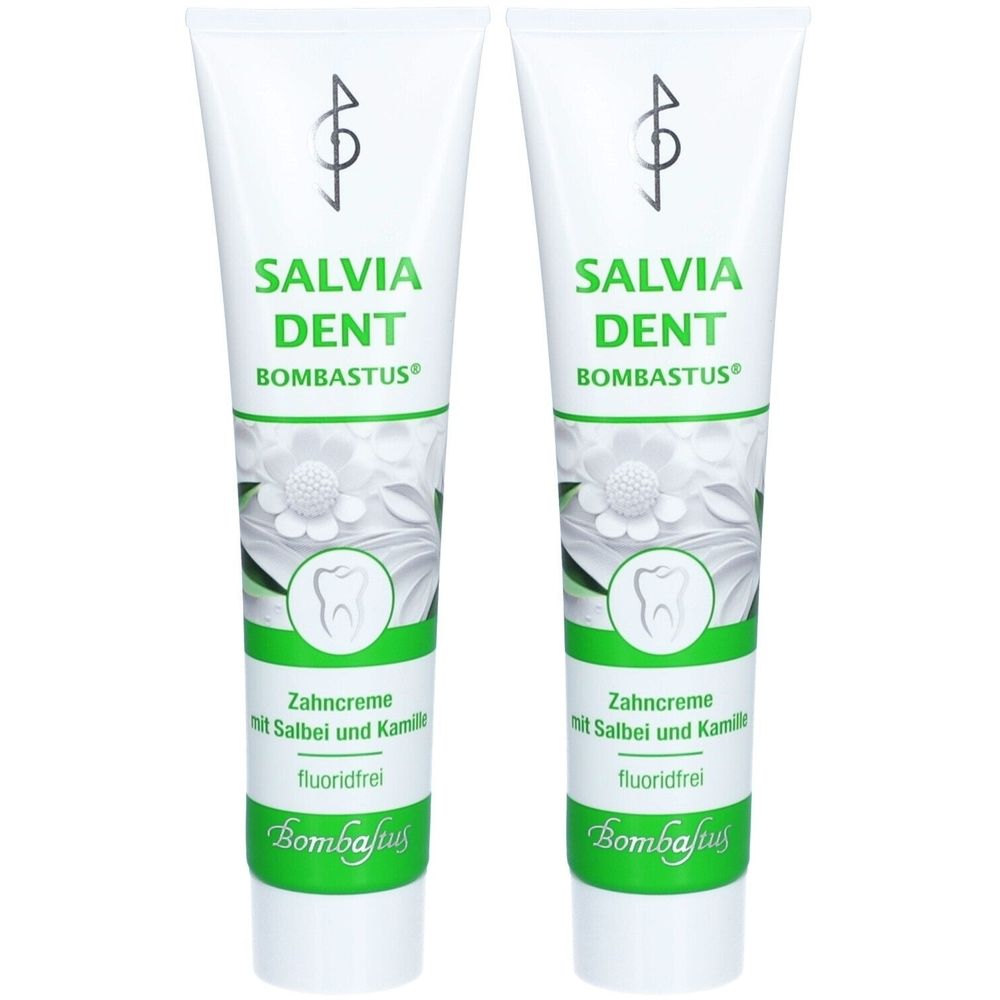 Salviadent Bombastus x2 2x75 ml Zahncreme