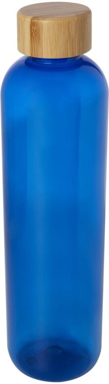 Bouteille d'eau Ziggs de 1 000 ml en plastique recyclé bleu