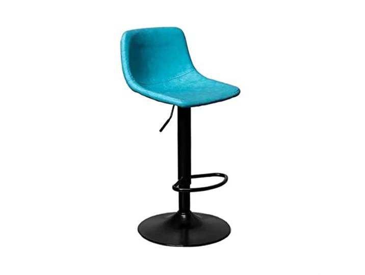 Bvn5kQ3dy Barstühle Drehbarer Coffee-Shop-Stuhl kann angehoben Werden (60–80 cm)(Blue)
