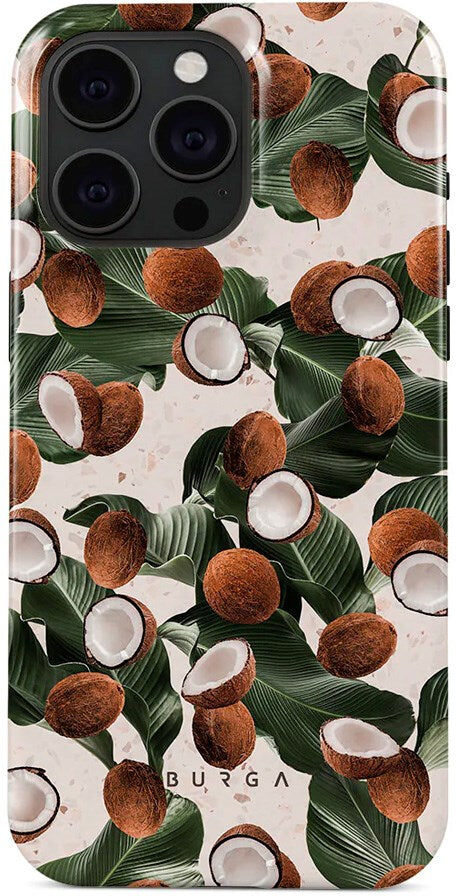 Burga iPhone 15 Pro Tough Fashion Cover - Coconut Crush