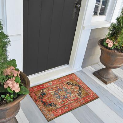 Lush Decor Esencia Heriz Indoor/Outdoor Mat